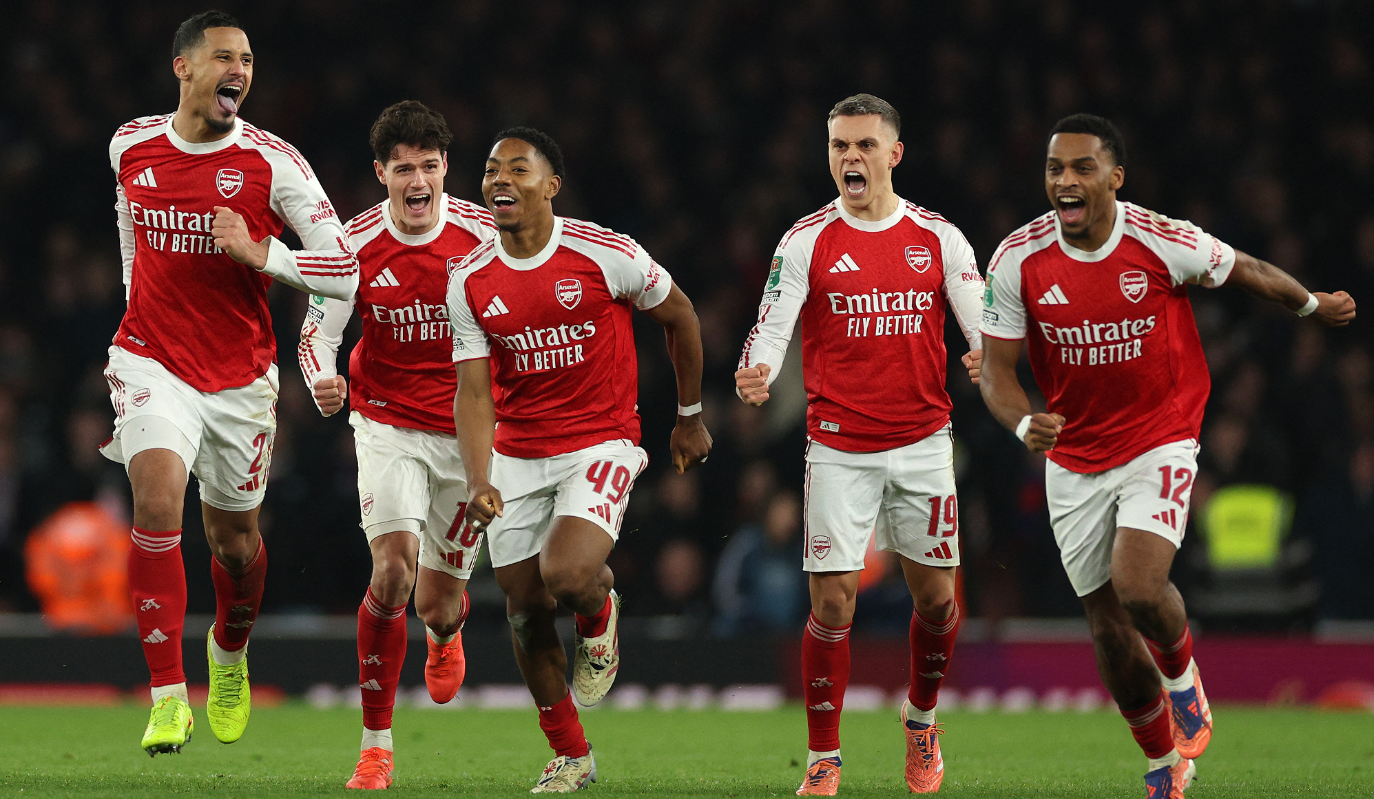 آرسنال يبلغ نصف نهائي كأس الرابطة الإنجليزية