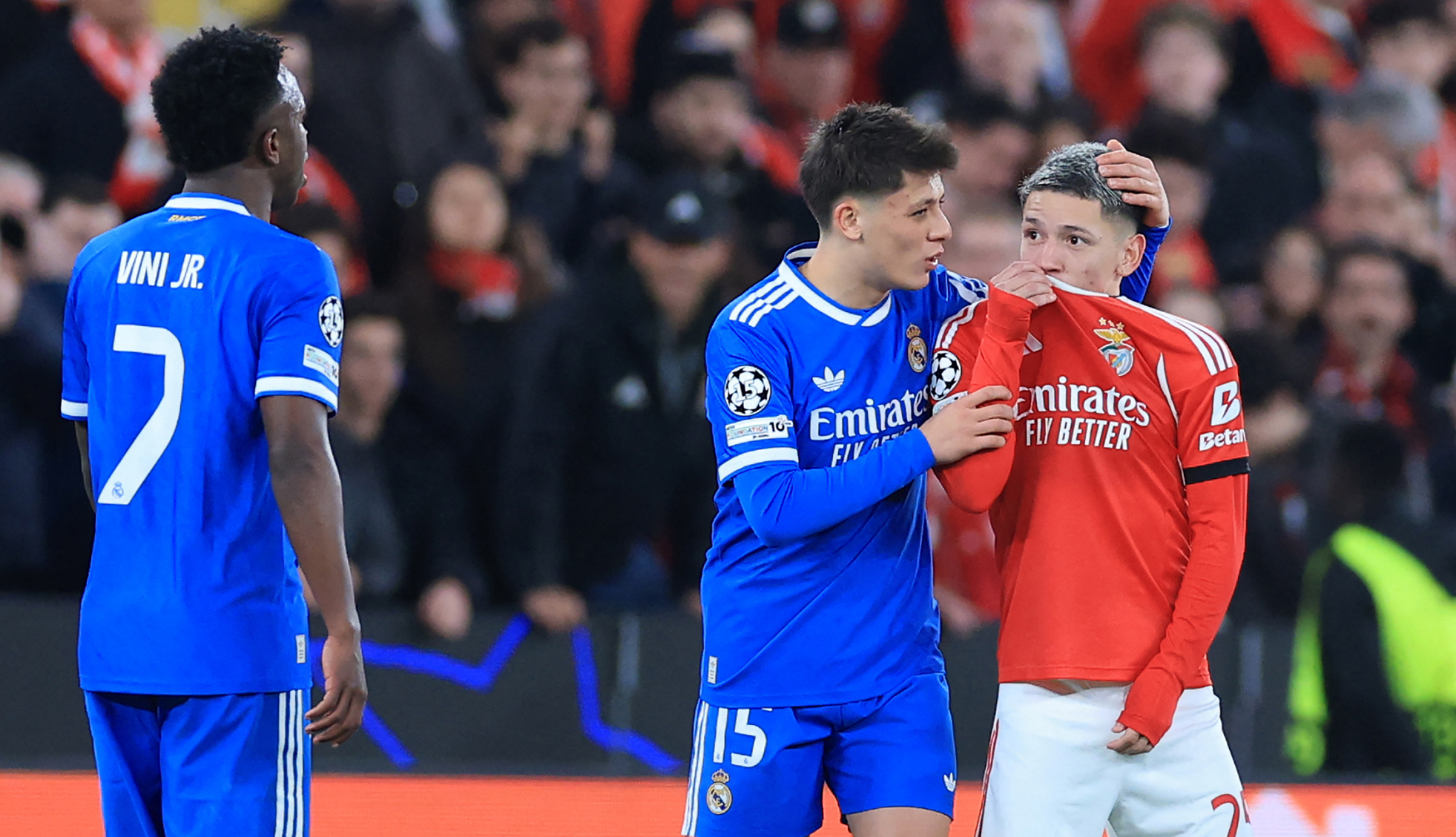 إيقاف بريستياني لاعب بنفيكا عن مواجهة ريال مدريد