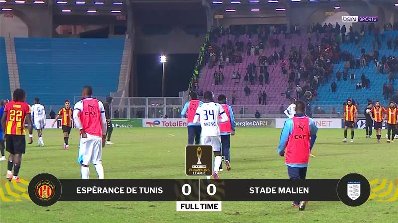 الترجي يسقط في فخ التعادل أمام ضيفه الملعب المالي