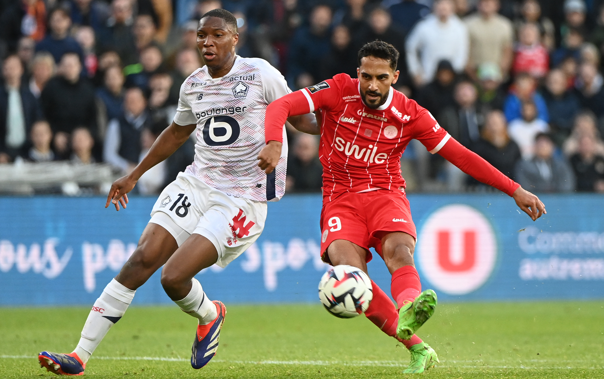 التعادل الإيجابي يحسم مواجهة مونبلييه وليل