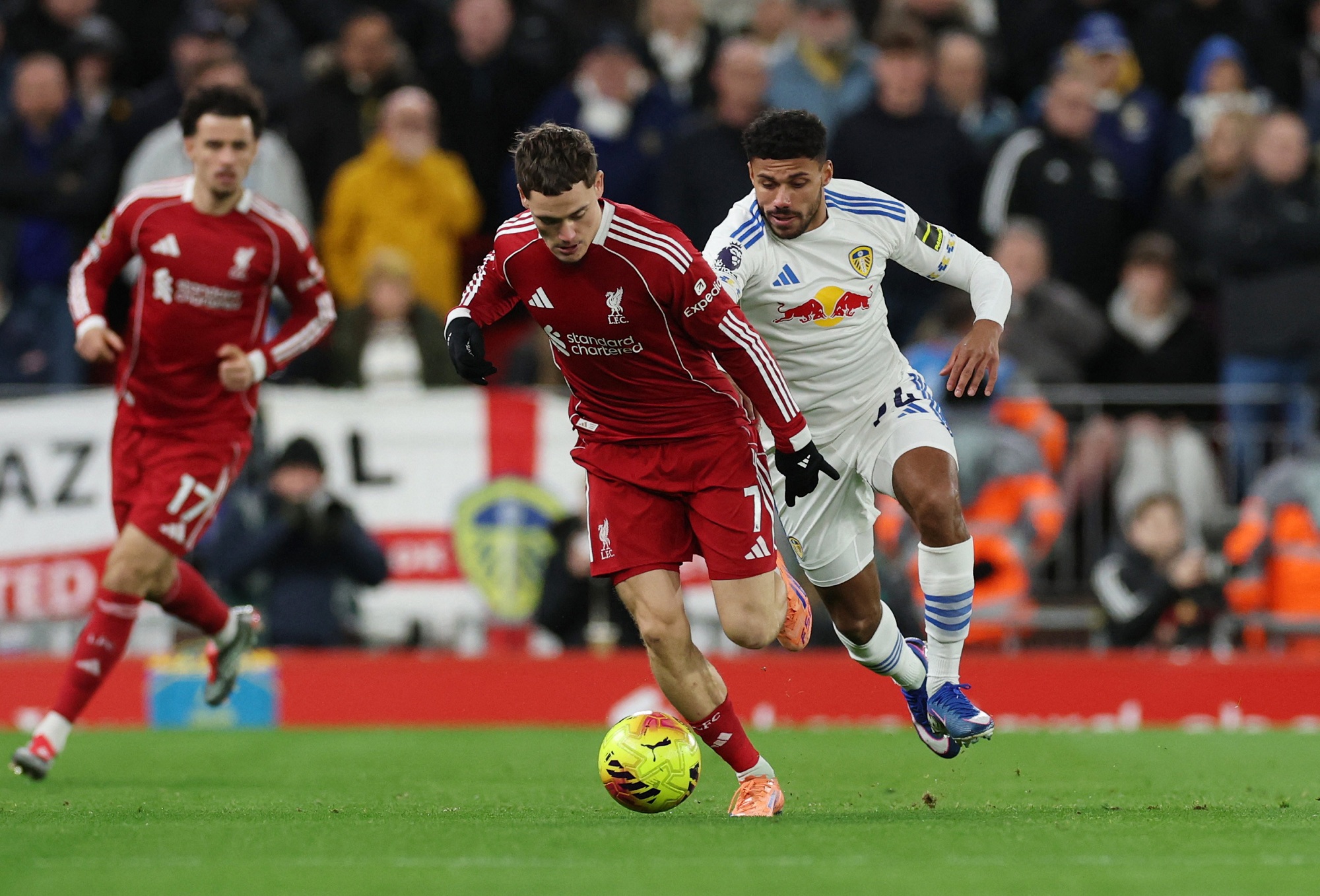 التعادل يخيّم على مواجهة ليفربول وليدز يونايتد