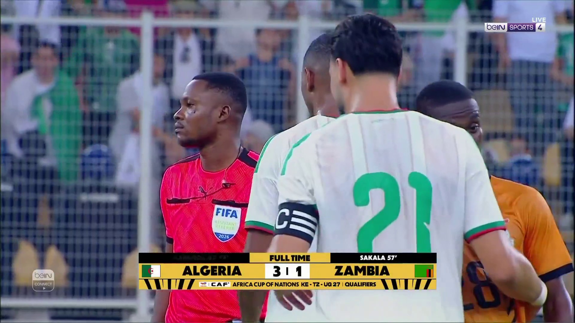 الجزائر تحقق انطلاقة قوية بالتغلب على زامبيا