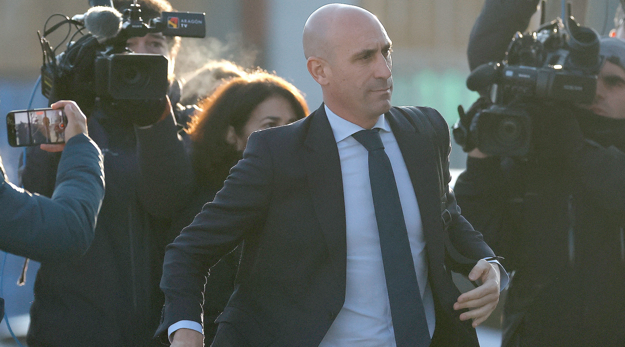 الرئيس السابق للاتحاد الإسباني يتعرض لموقف محرج