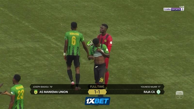 الرجاء يعود بتعادل إيجابي من أرض مانييما