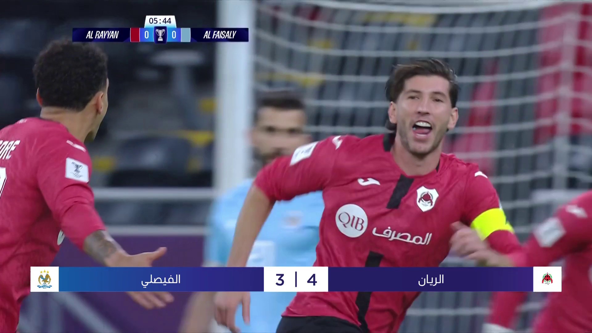 الريان يحقق فوزاً ثميناً على ضيفه الفيصلي