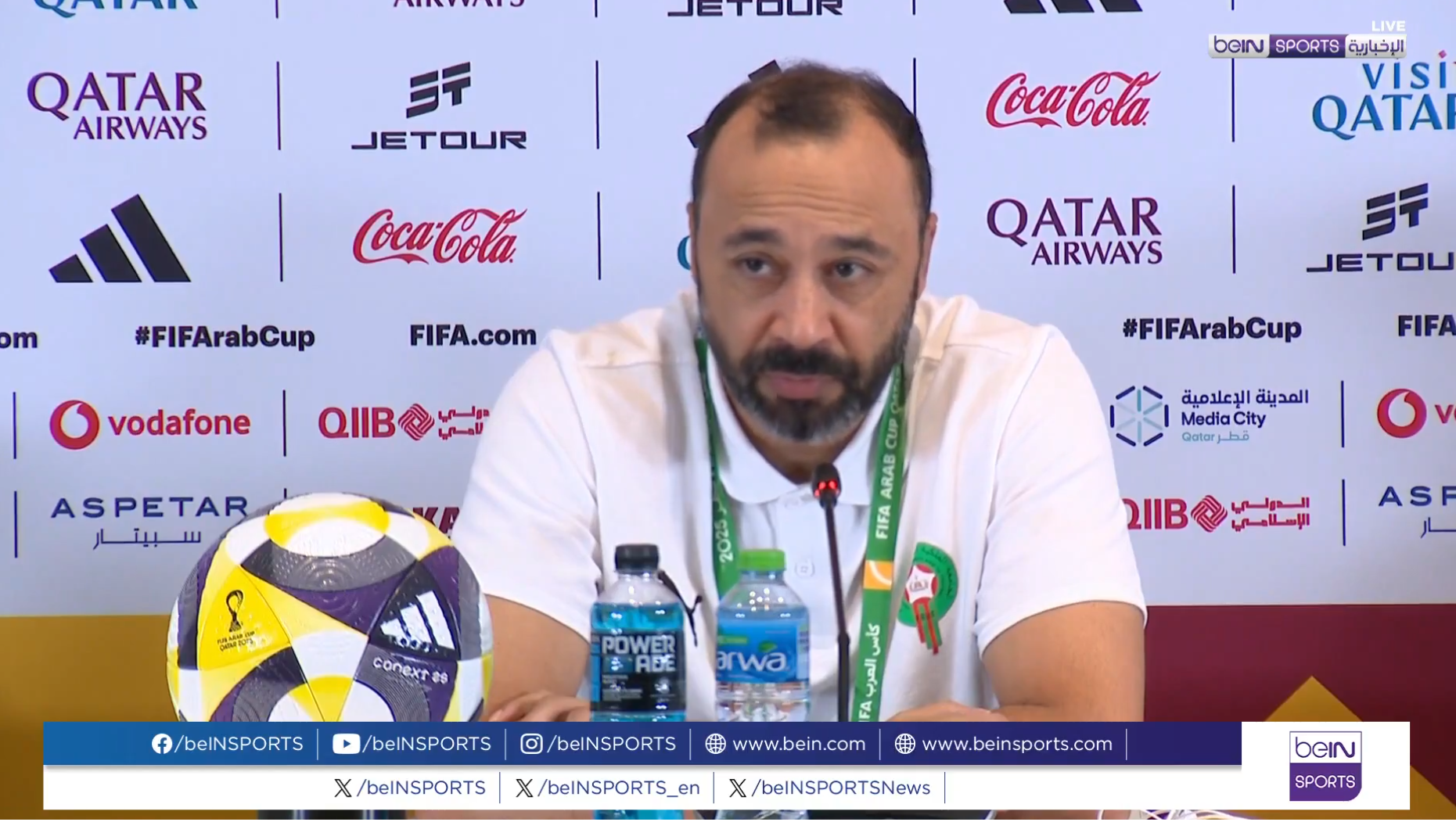 السكتيوي يؤكد على صعوبة المواجهة أمام الإمارات