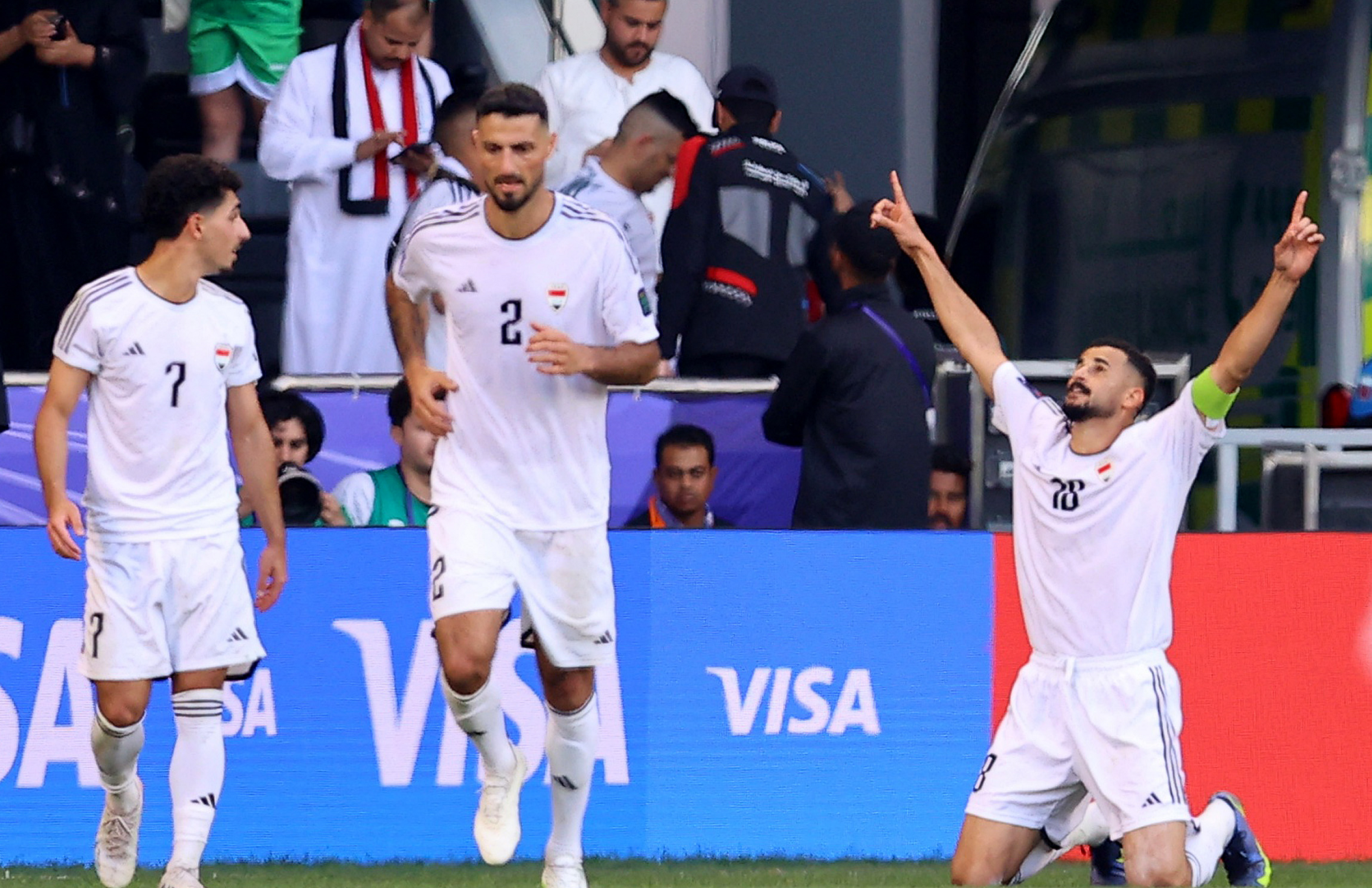 العراق يتأهل إلى الدور الثالث من تصفيات كأس العالم