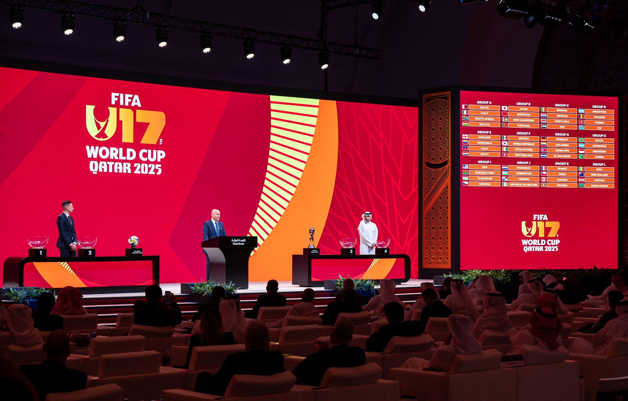 الكشف عن تعويذة كأس العالم تحت 17 عاماً