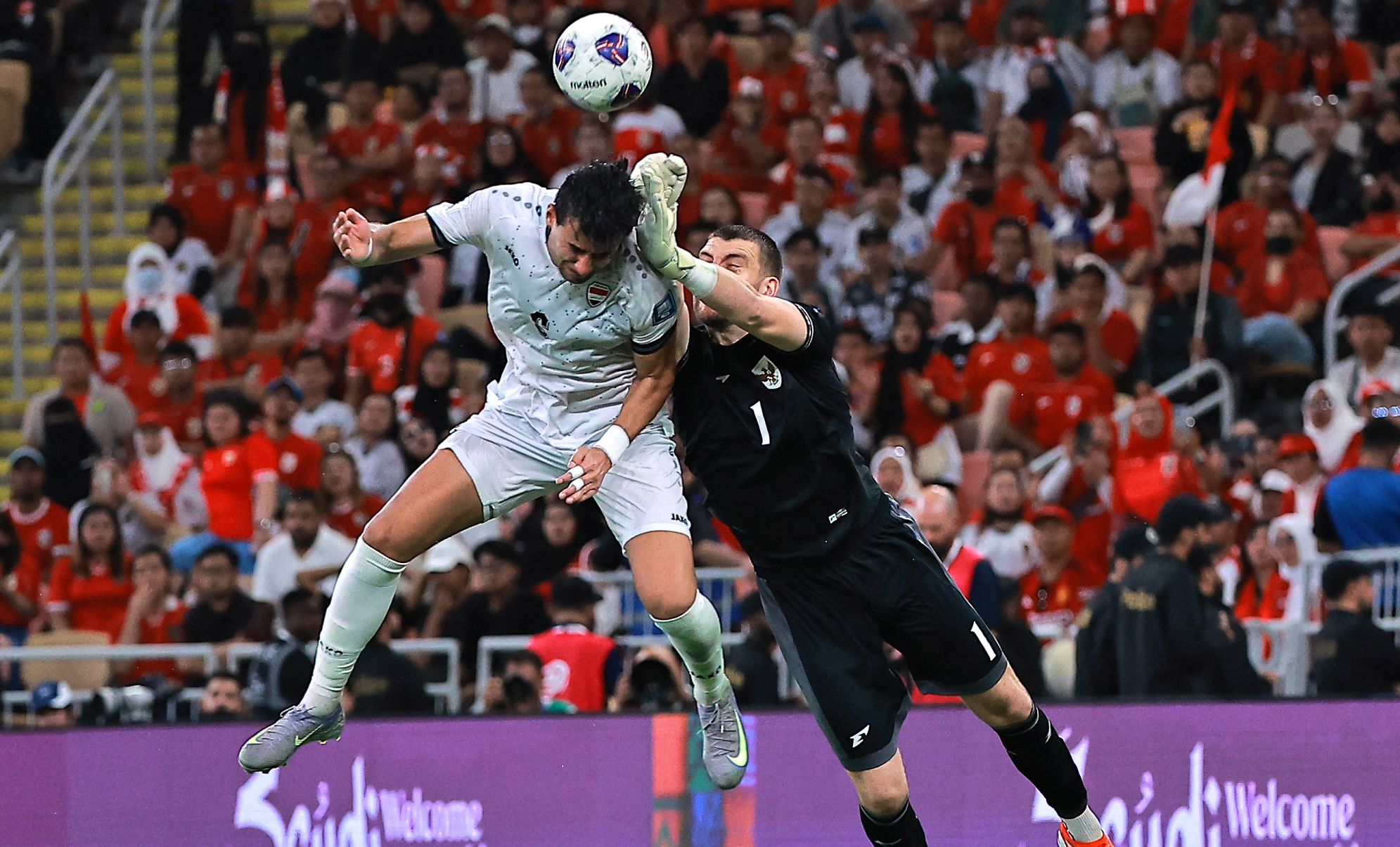 المنتخب العراقي ينتزع فوزاً ثميناً من إندونيسيا
