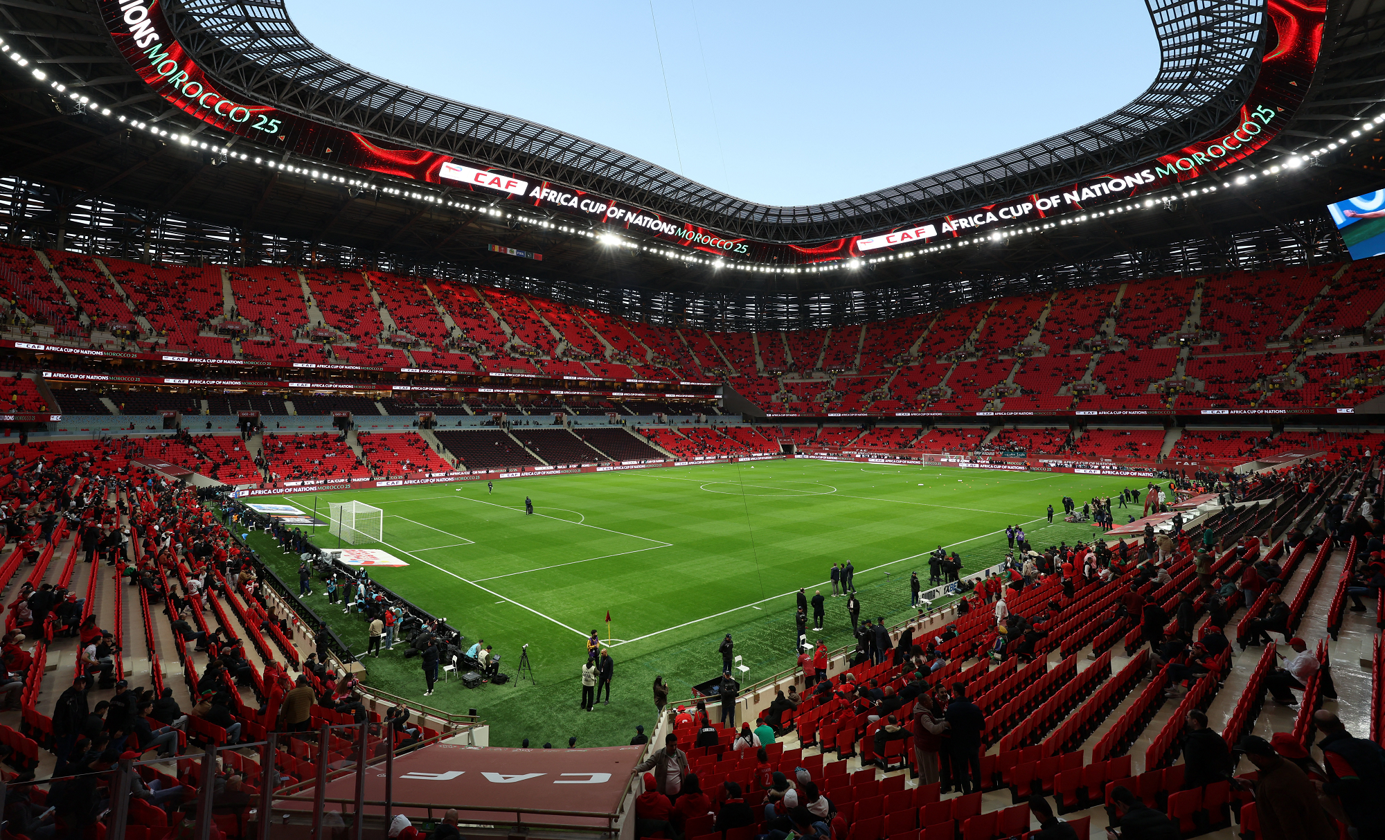 المنتخب المغربي يتأهب لمواجهة النهائي