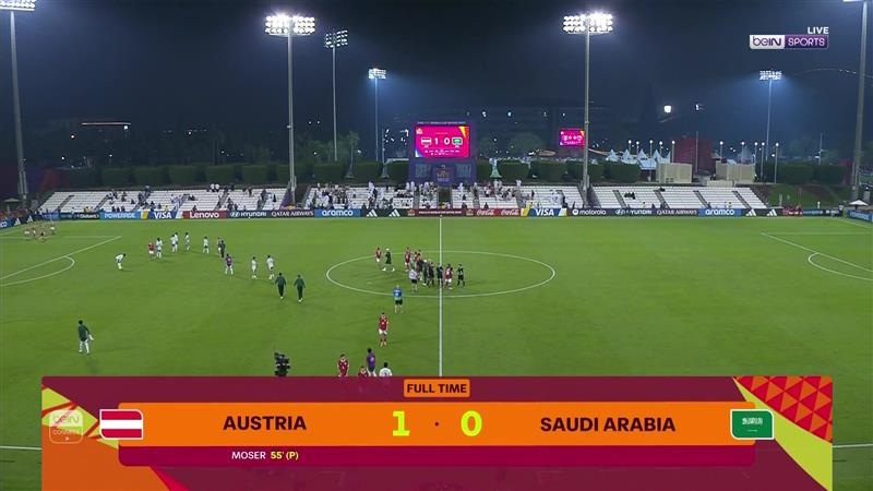 المنتخب النمساوي يتغلّب على نظيره السعودي