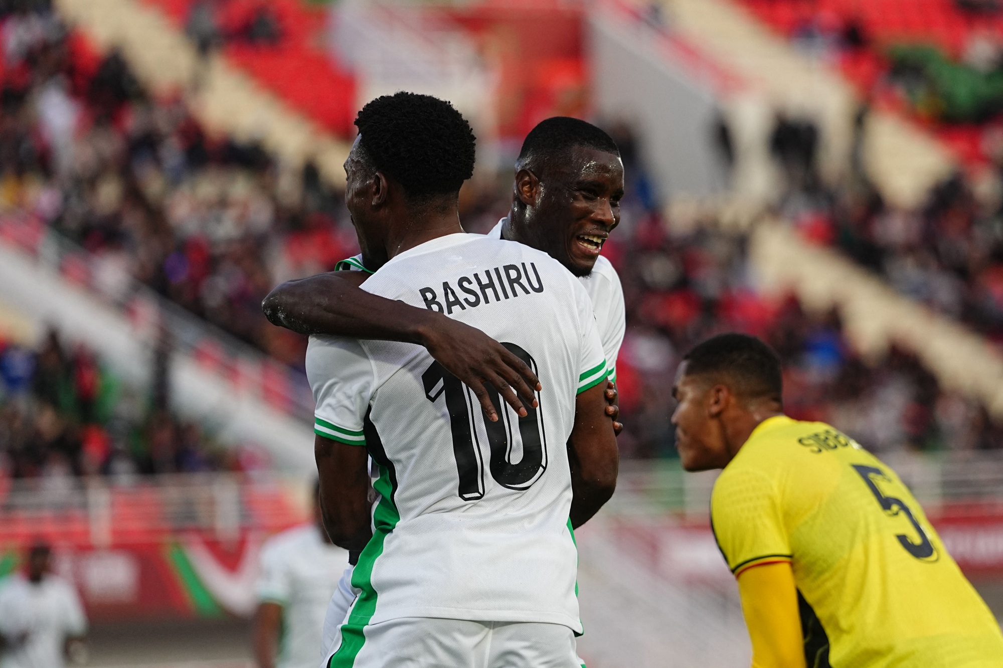 المنتخب النيجيري بالعلامة الكاملة