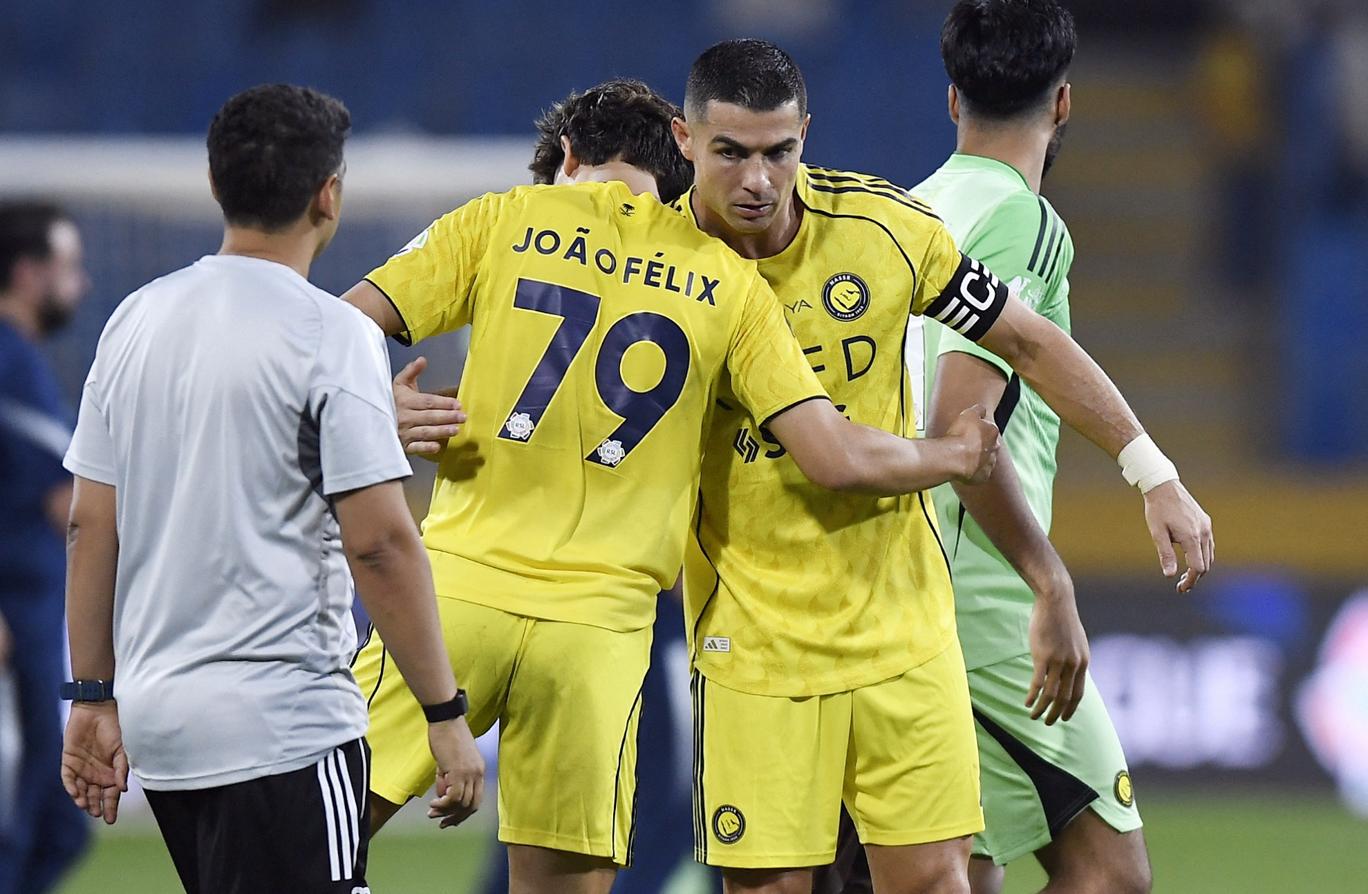 النصر يهزم الحزم ورونالدو يحرز هدفه رقم 950
