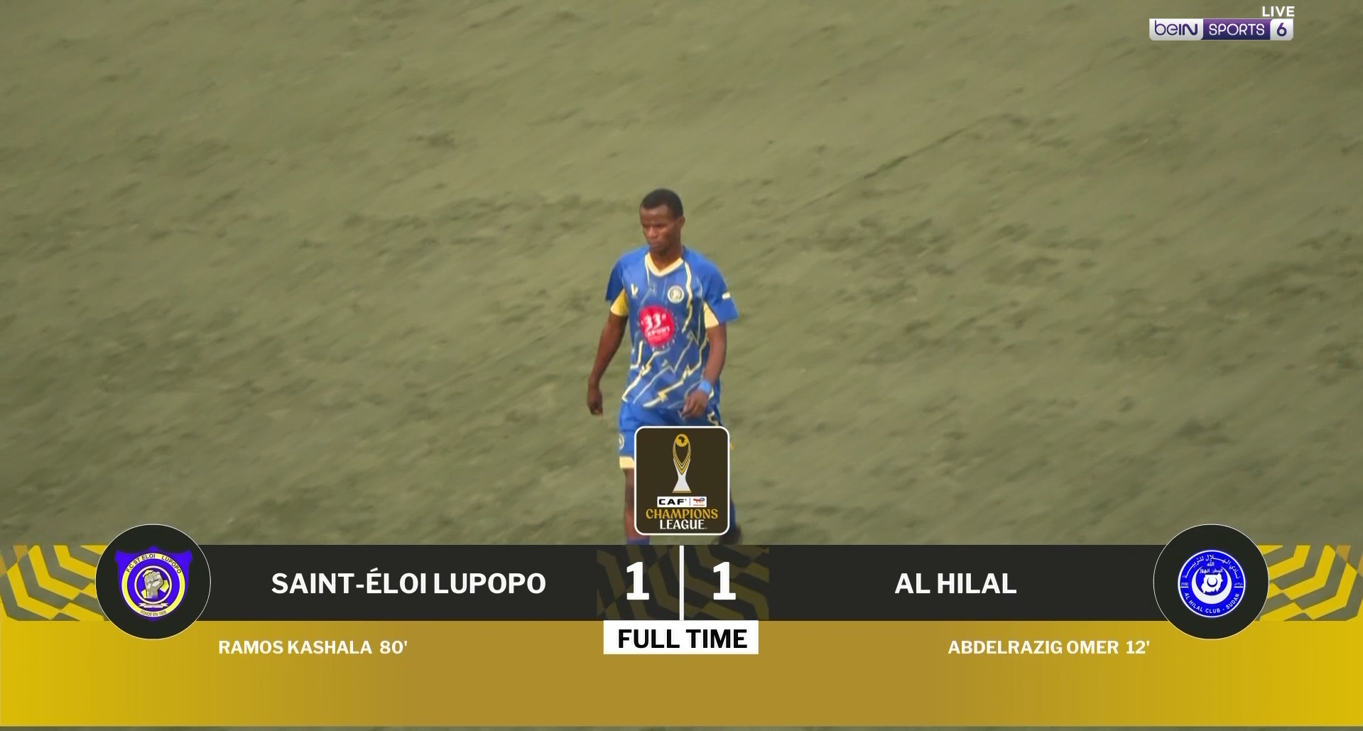 الهلال يعود بتعادل ثمين من أرض سانت إيلوا لوبوبو