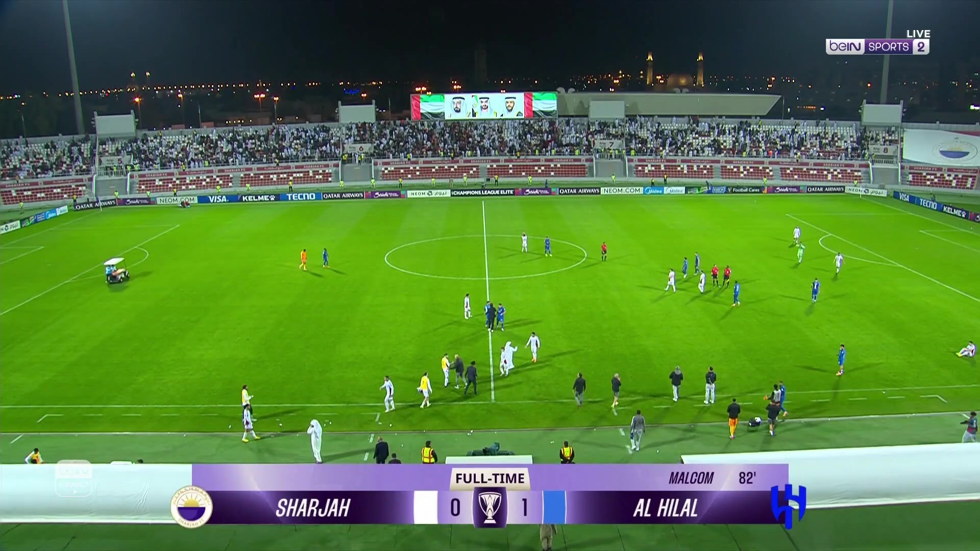 الهلال يهزم الشارقة ويحافظ على صدارته