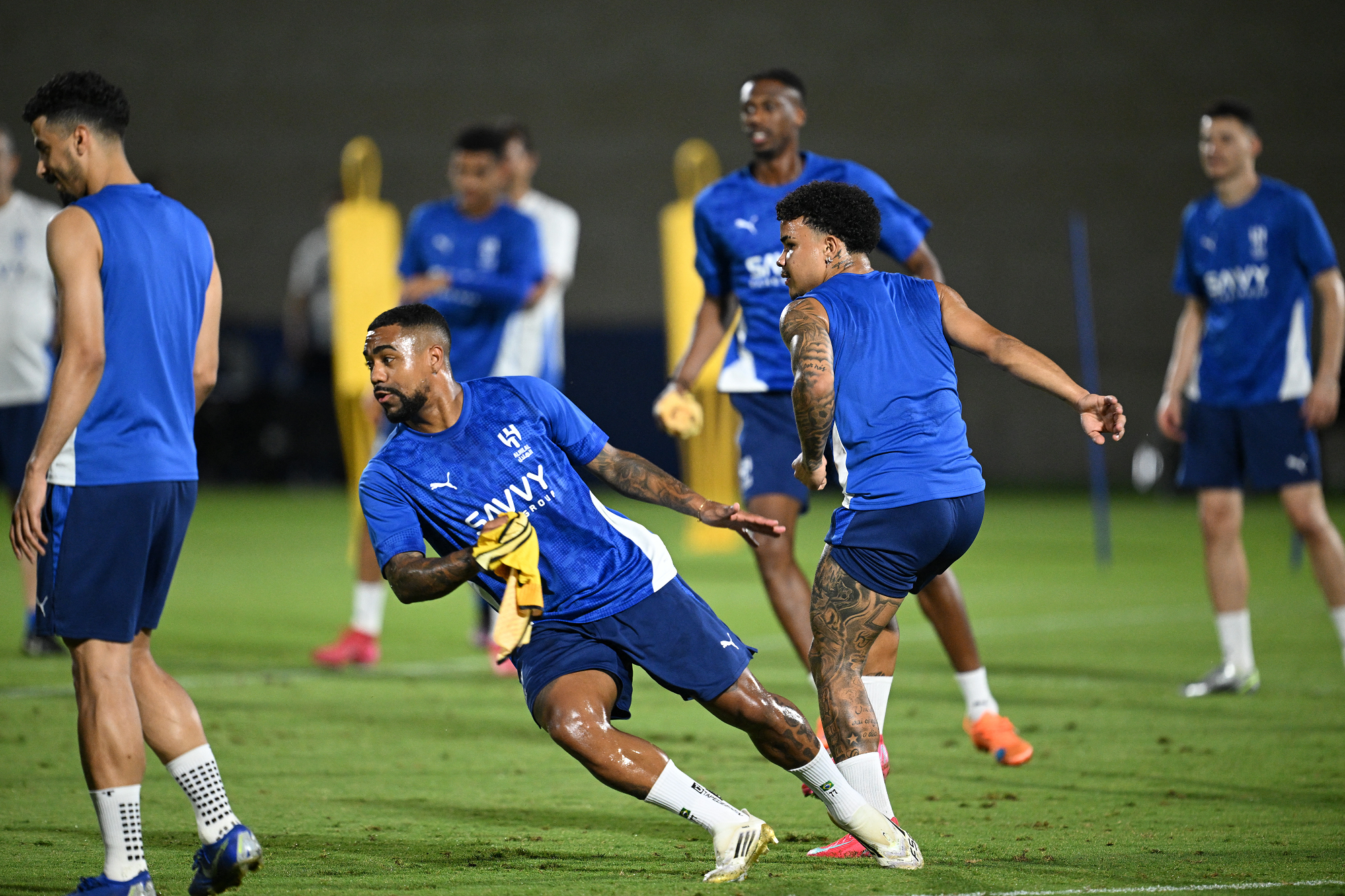 الهلال يواصل الاستعداد لمواجهة باتشوكا الحاسمة