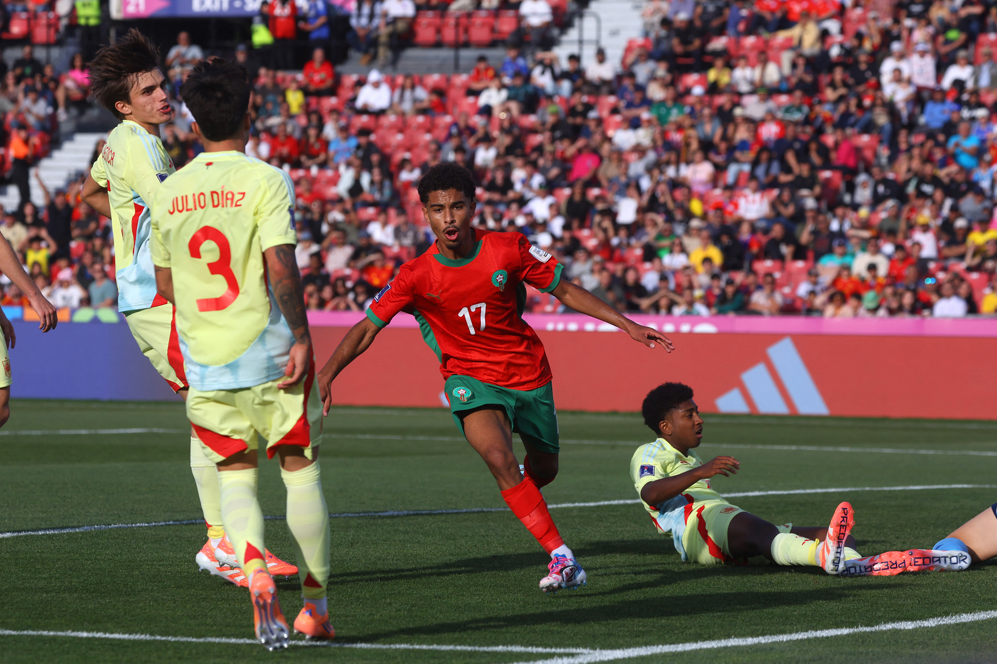 انطلاقة رائعة للمغرب في كأس العالم تحت 20 عاماً