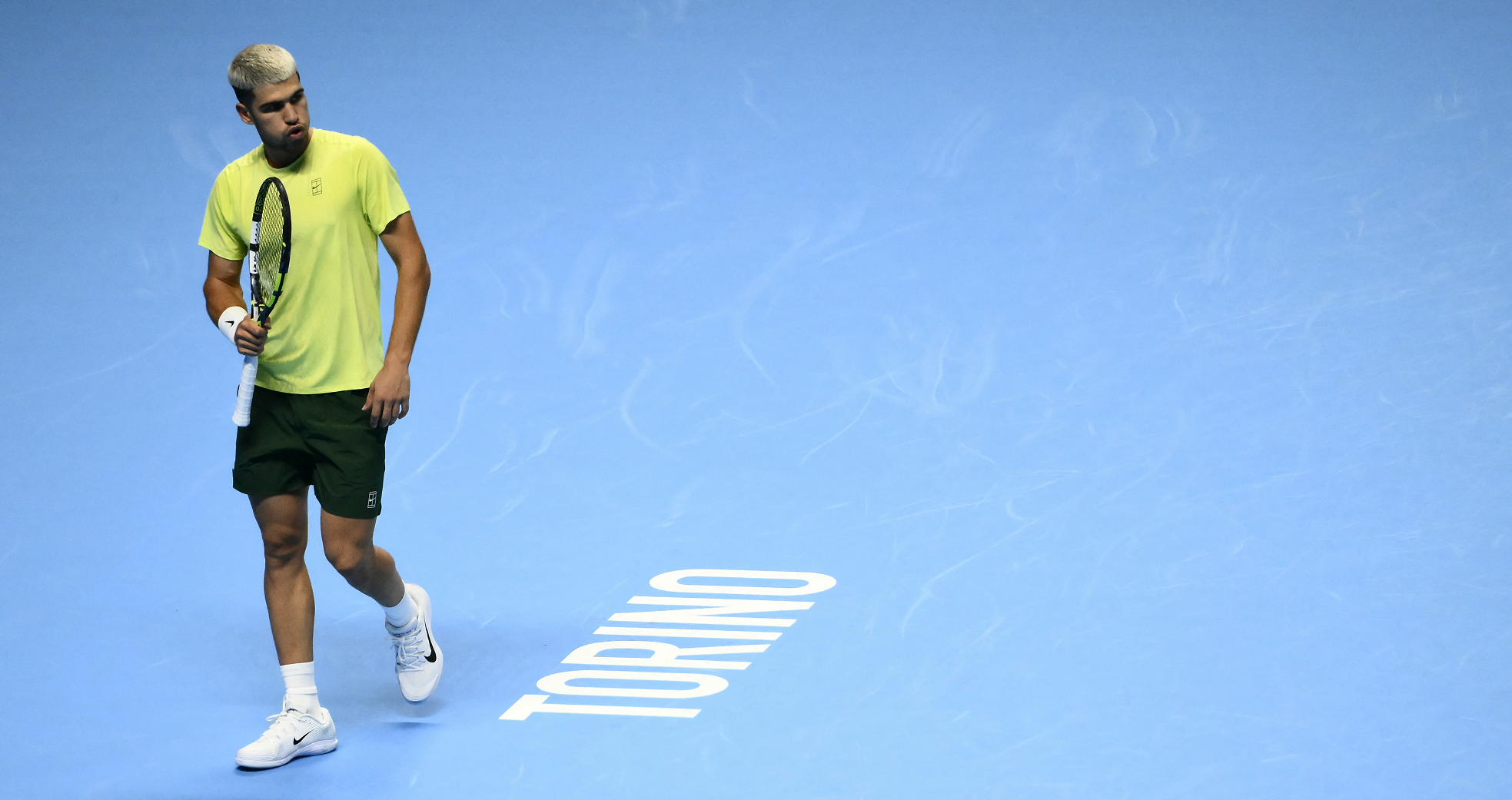 انطلاقة قوية لألكاراز في البطولة الختامية