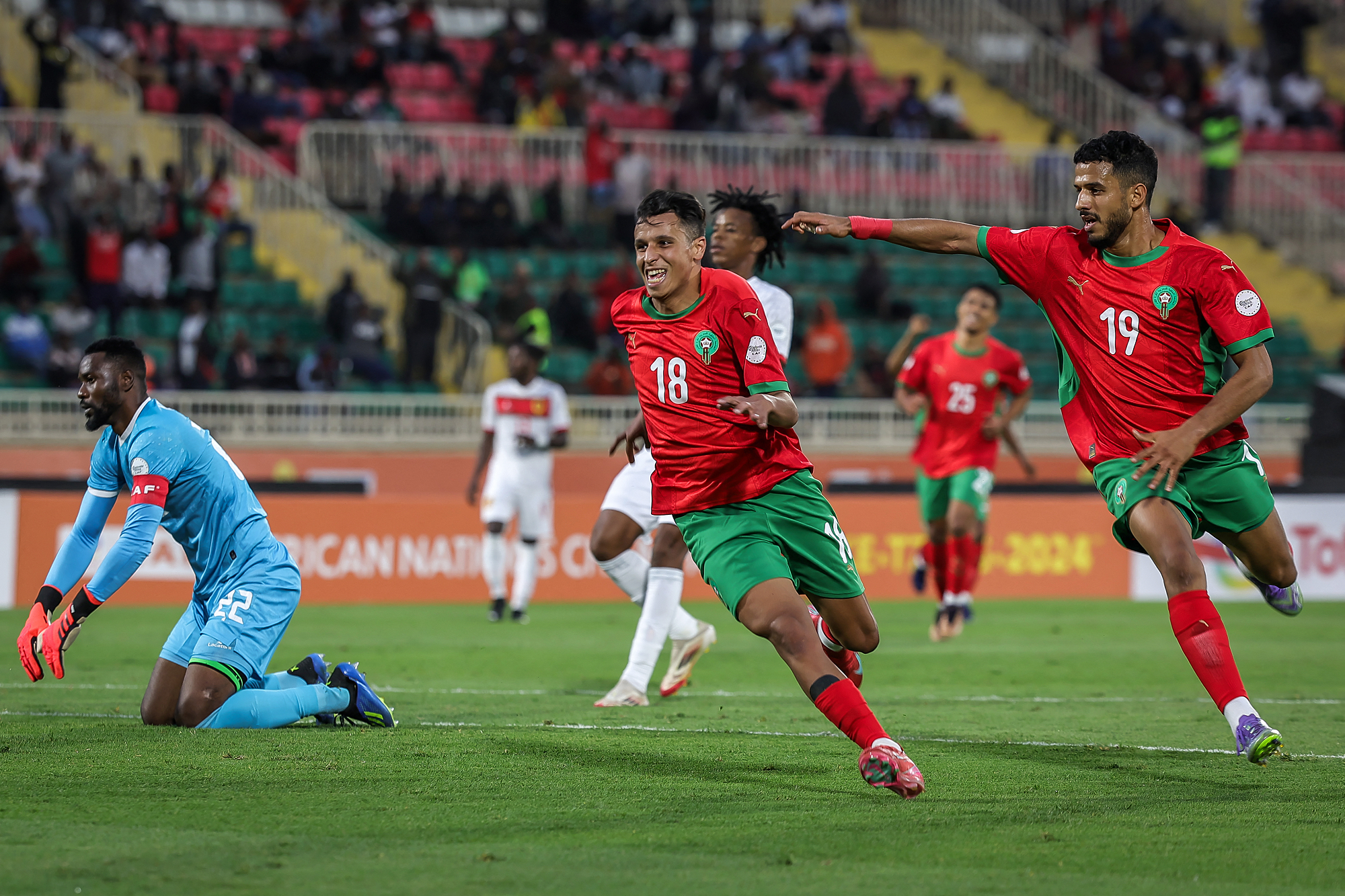 انطلاقة قوية للمغرب في بطولة أمم إفريقيا للمحليين