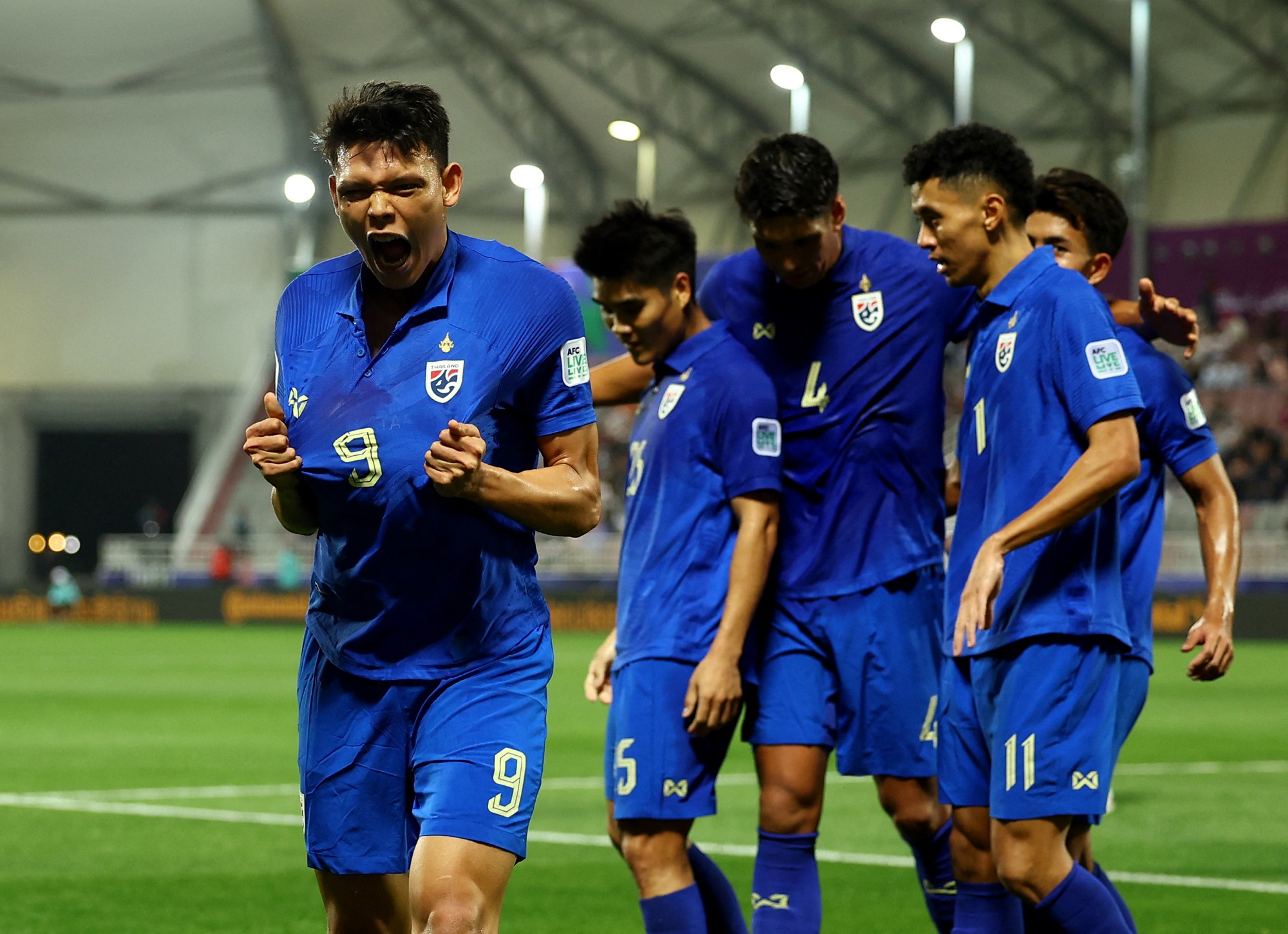 انطلاقة قوية للمنتخب التايلاندي في كأس آسيا