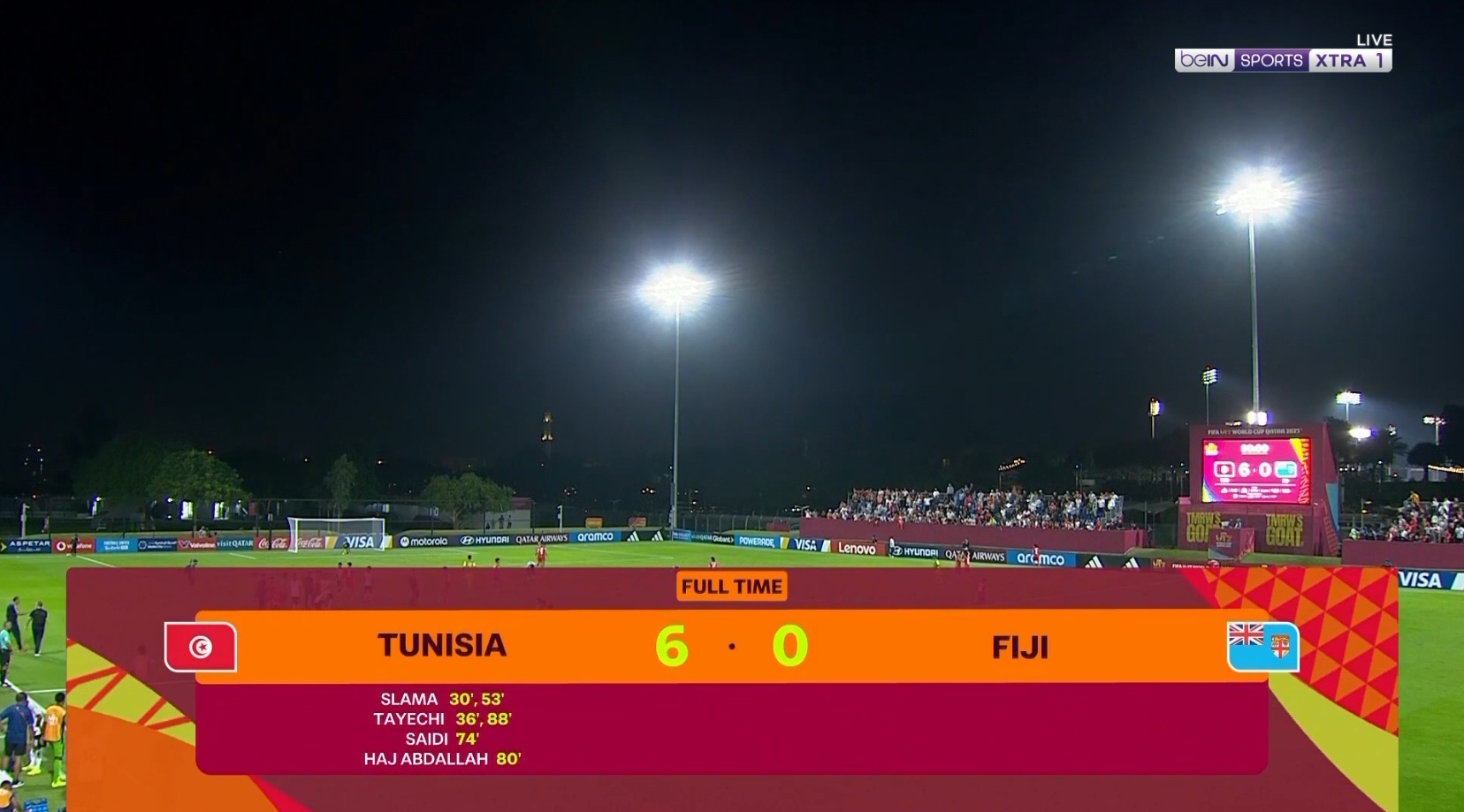 بداية قويّة للمنتخب التونسي