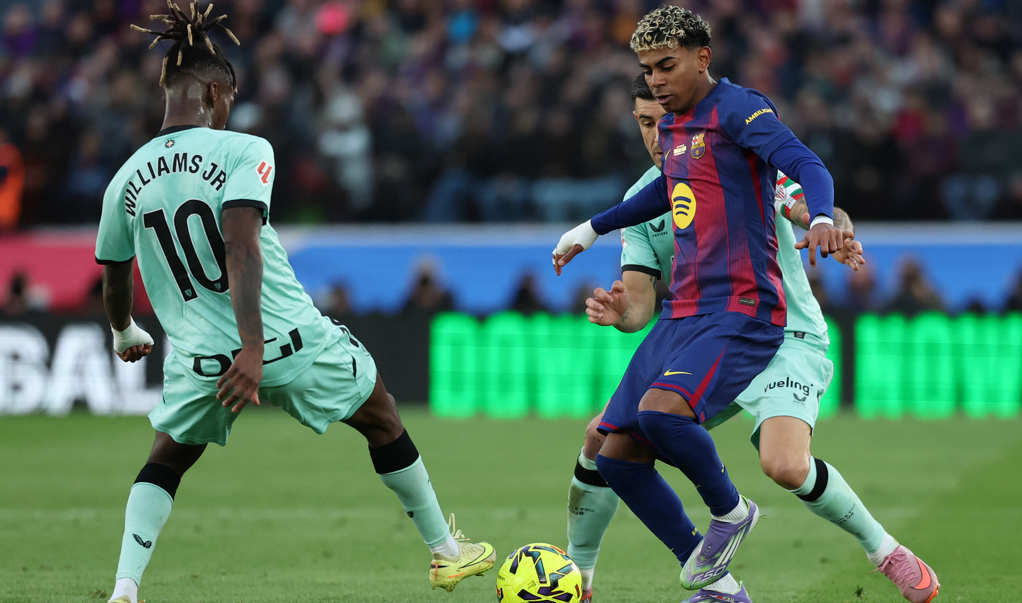 برشلونة يحقق انتصاراً كبيراً على ضيفه بيلباو