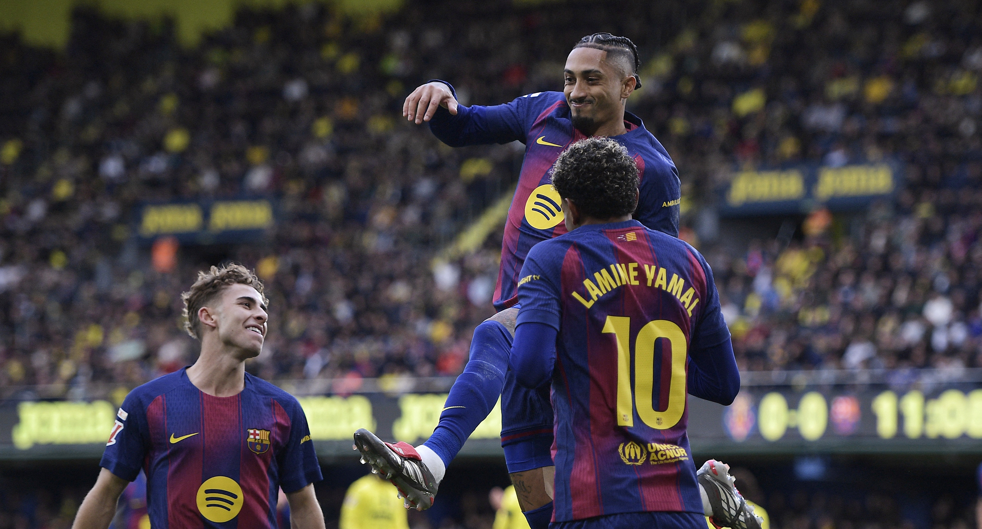 برشلونة يعزز صدارته بالفوز على مستضيفه فياريال