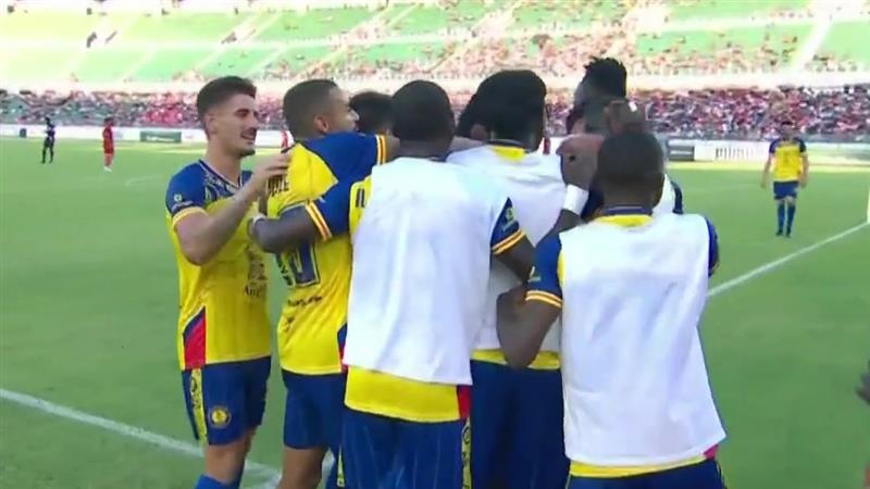 بيترو أتلتيكو يحقق انتصاراً ثميناً على مضيفه سيمبا