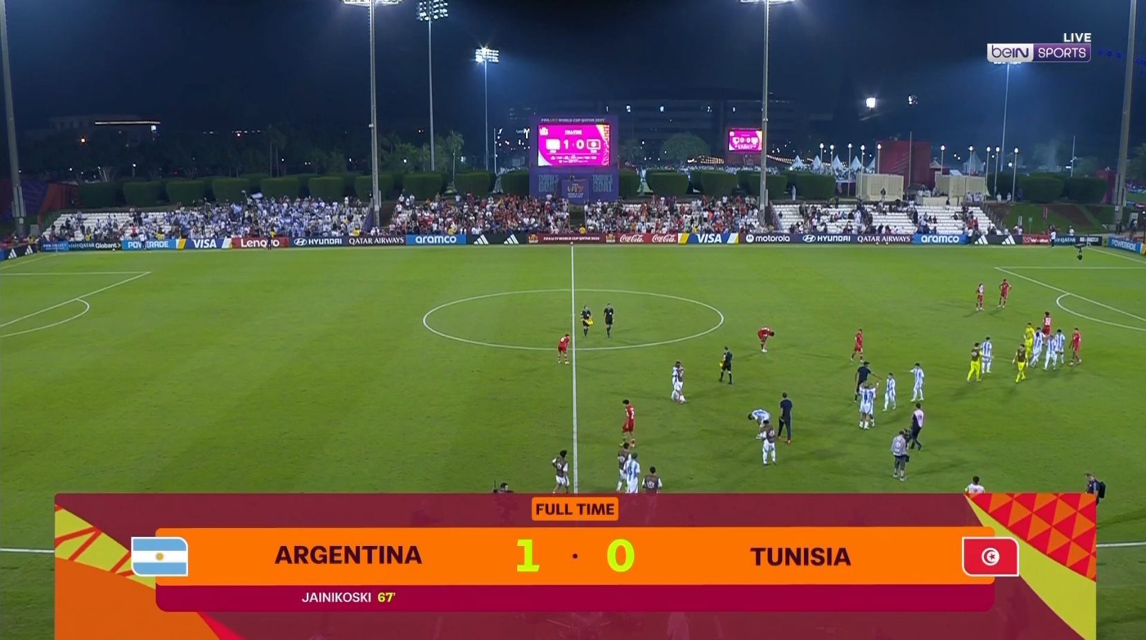 تونس والأرجنتين