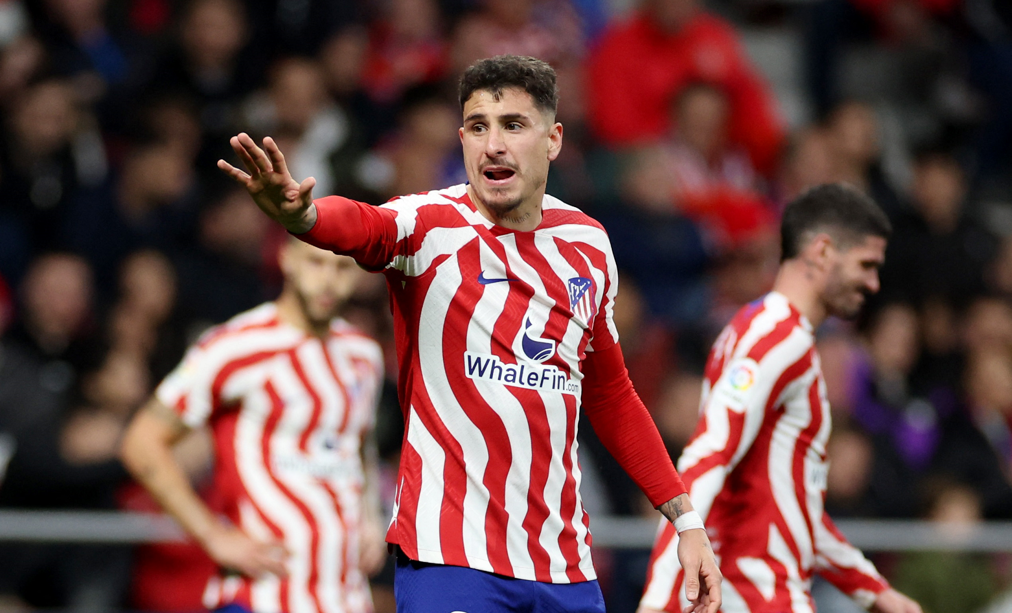 خيمينيز لاعبُ أتليتيكو مدريد