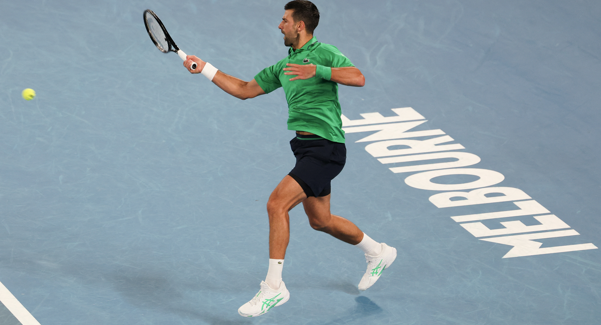 دجوكوفيتش بسهولة إلى ثاني أدوار بطولة أستراليا