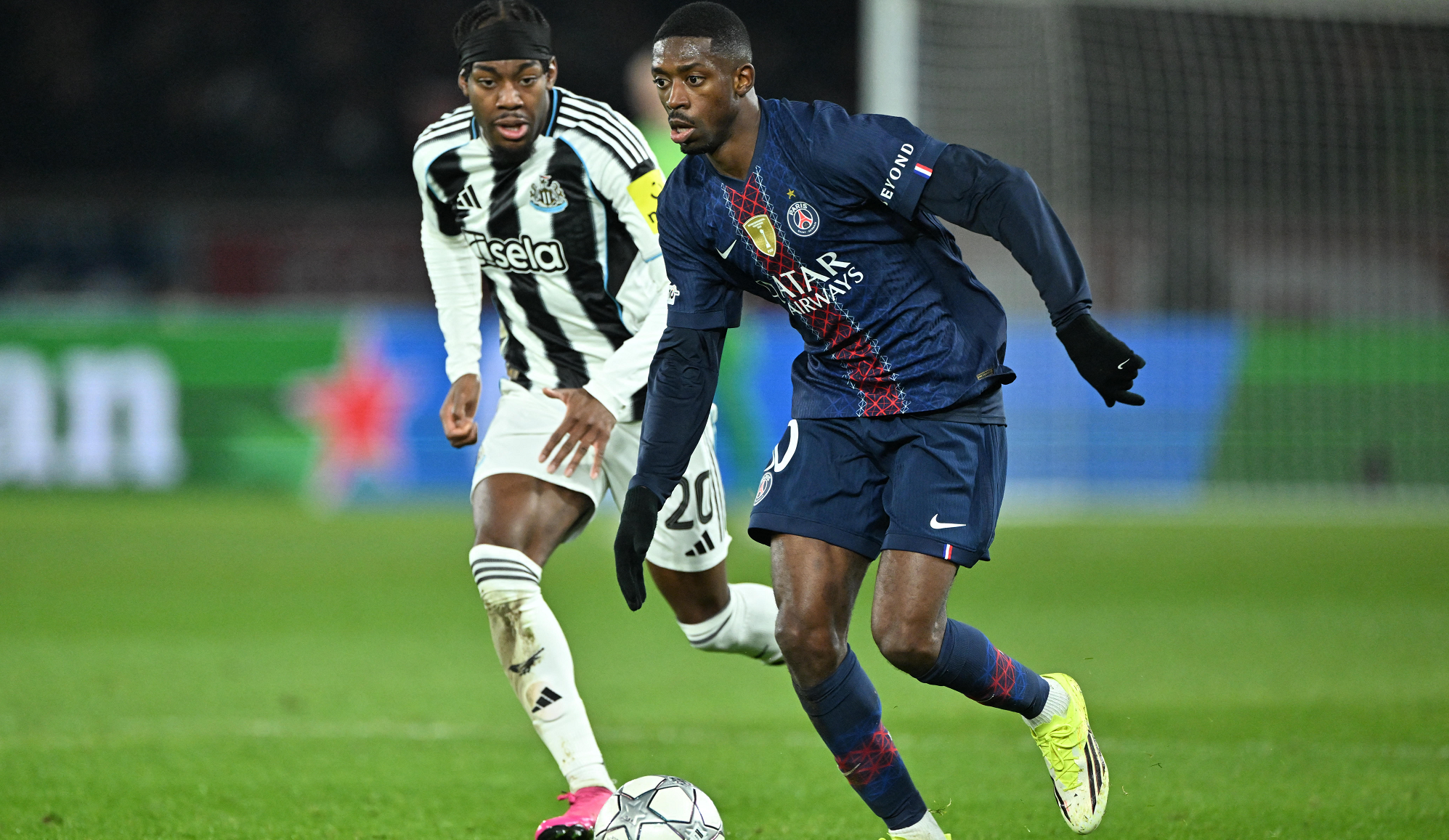 دوري أبطال أوروبا باريس ونيوكسل