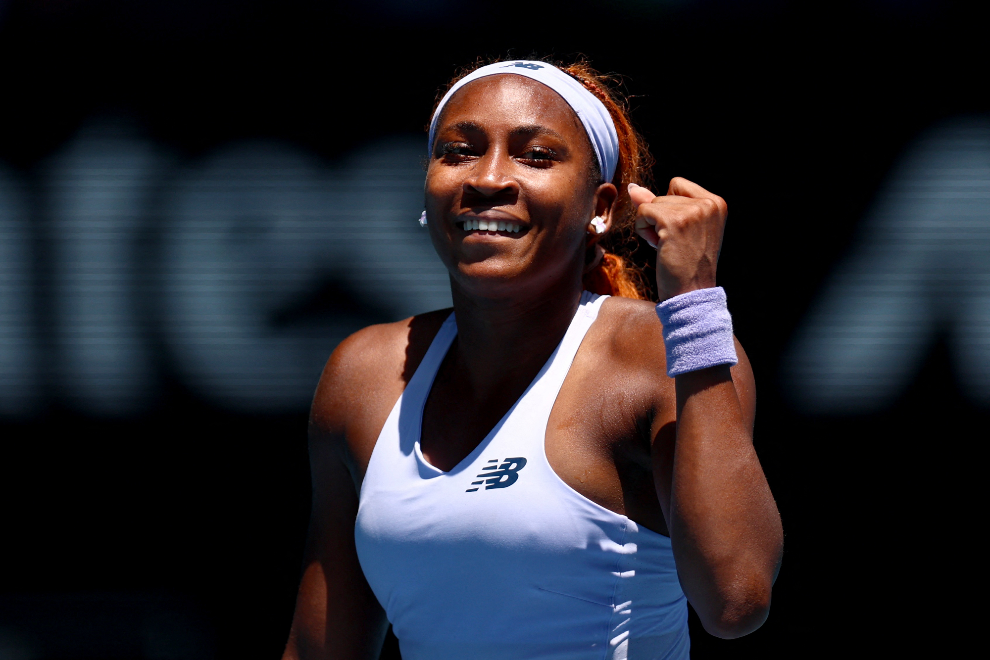 غوف تبلغ الدور الثاني من بطولة أستراليا