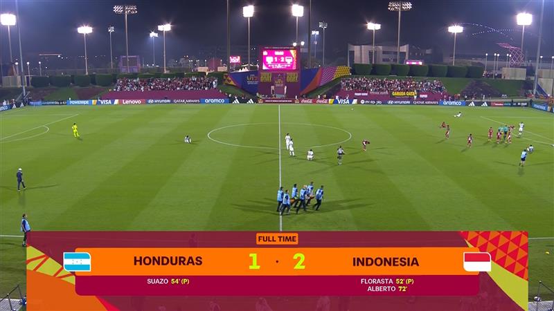 فوز إندونيسيا الضئيل على هندوراس يؤهل تونس