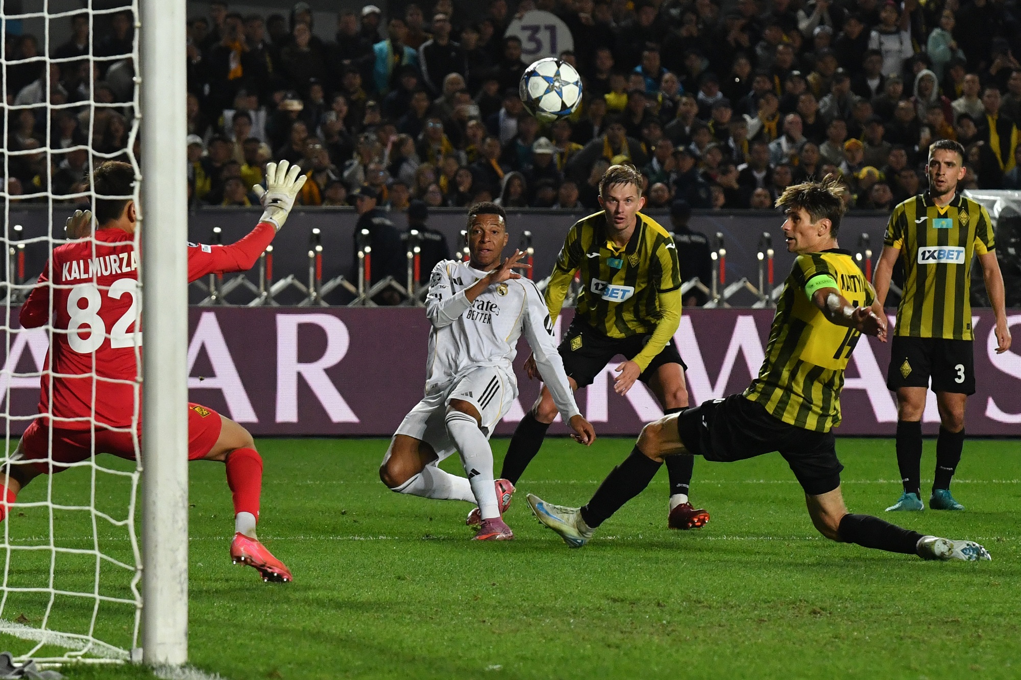 فوز كبير لريال مدريد على أرض كايرات ألماتي