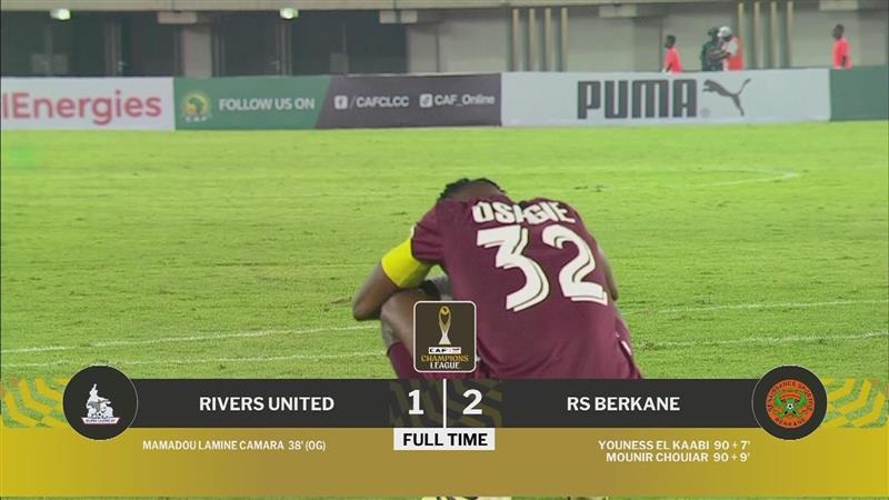 فوز مثير لنهضة بركان على ريفرز يونايتد