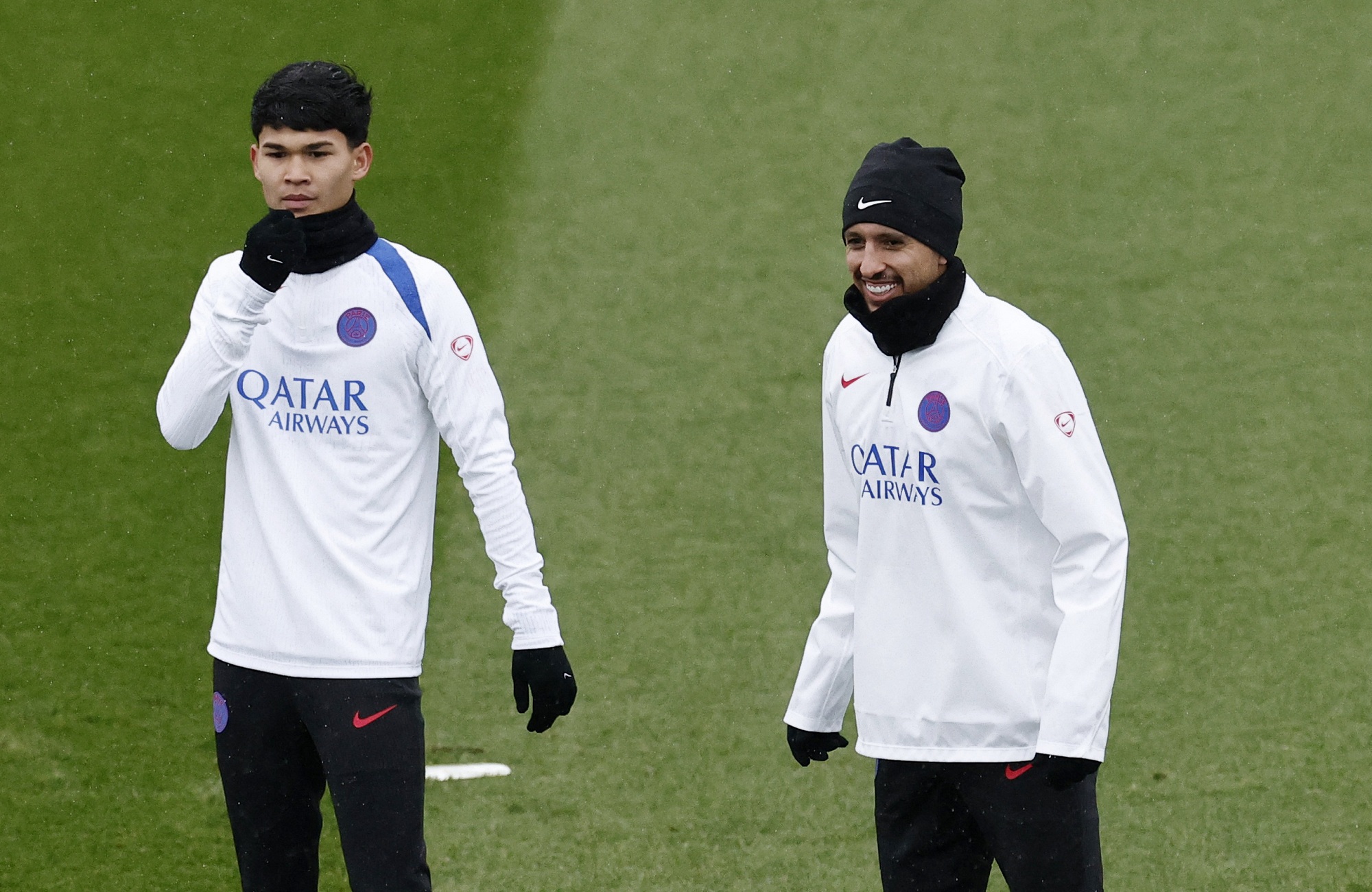 فيرناديز يخوض حصته التدريبية الأولى