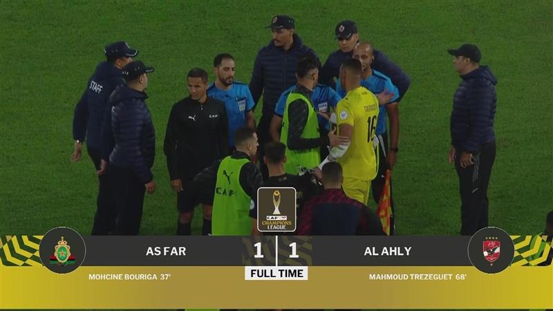 لا غالب ولا مغلوب بين الجيش الملكي والأهلي