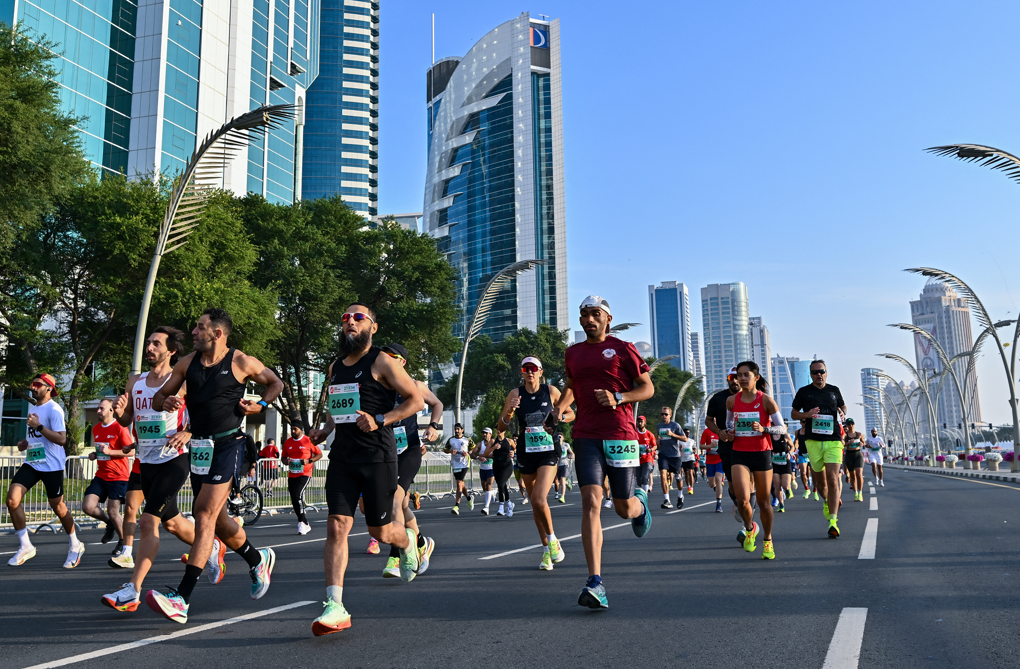 مؤتمر صحفي للإعلان عن التحضيرات لماراثون الدوحة