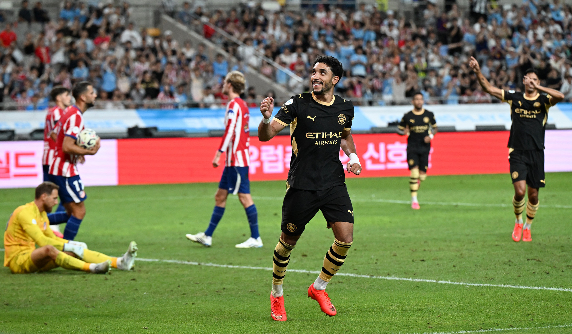 مانشستر سيتي ينتصر على أتليتيكو مدريد ودياً