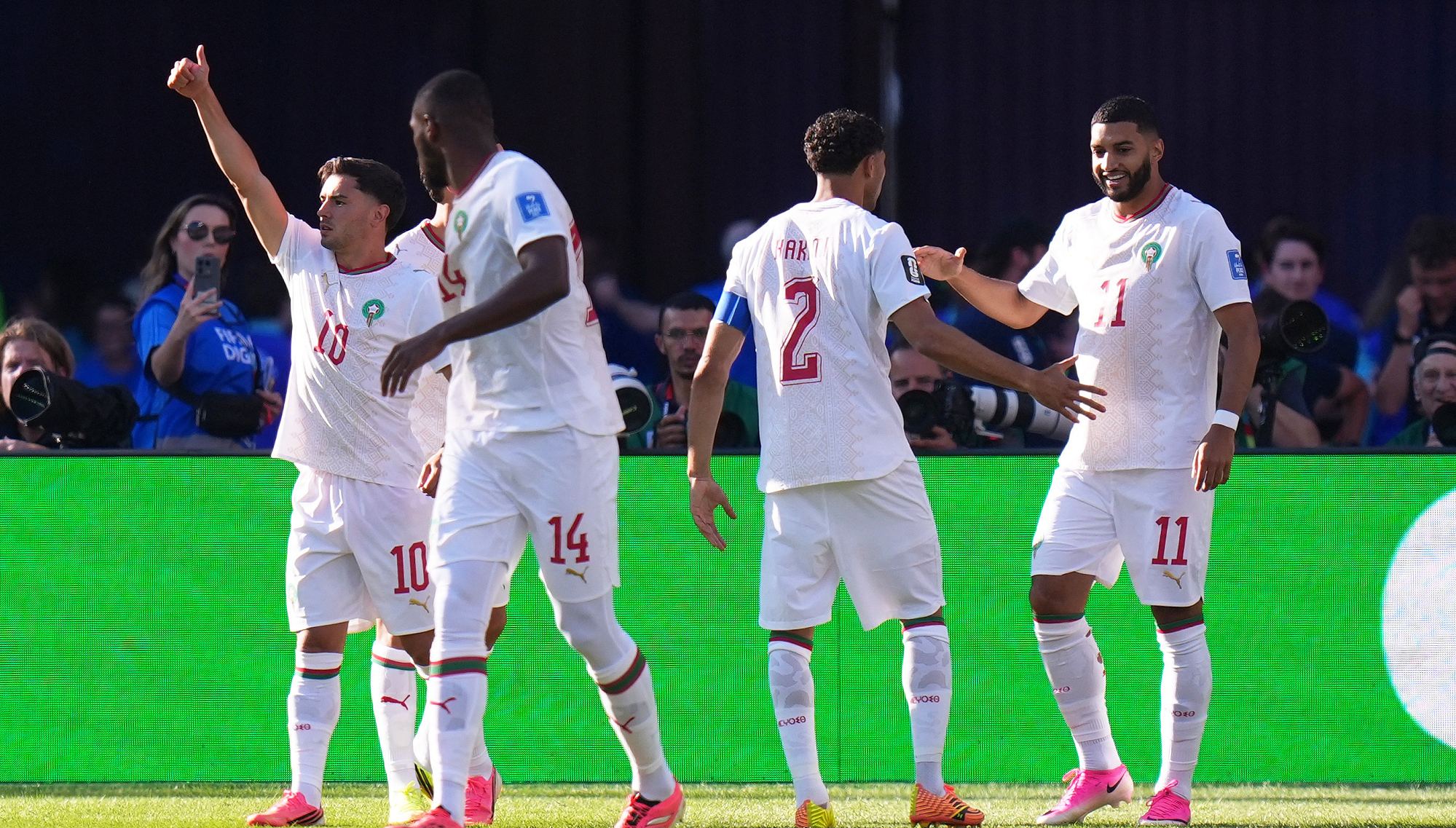 مباراة منتخب اسكتلندا ومنتخب المغرب