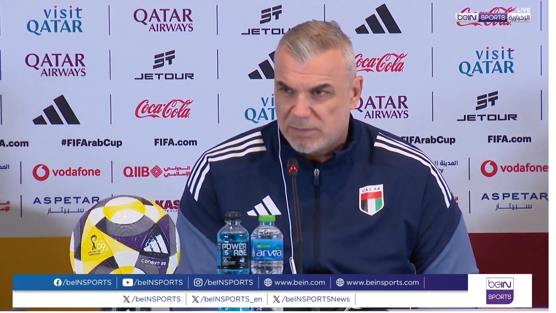 مدرب الإمارات يتحدث عن تحضيراته لمواجهة المغرب