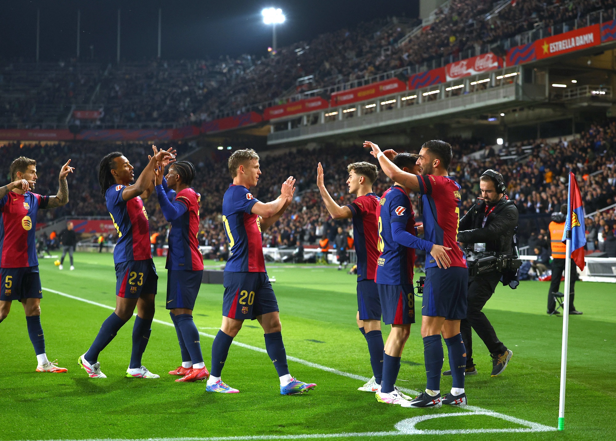 ملخص مباراة برشلونة وأوساسونا