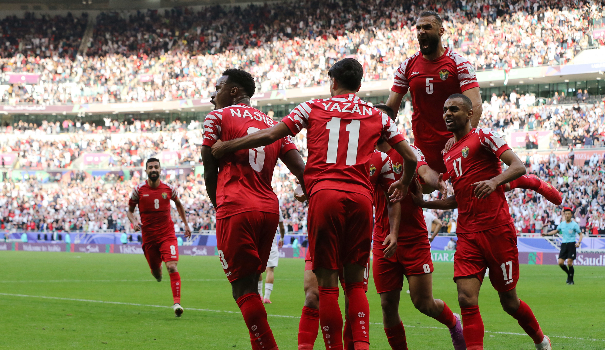 منتخب الأردن يصنع التاريخ