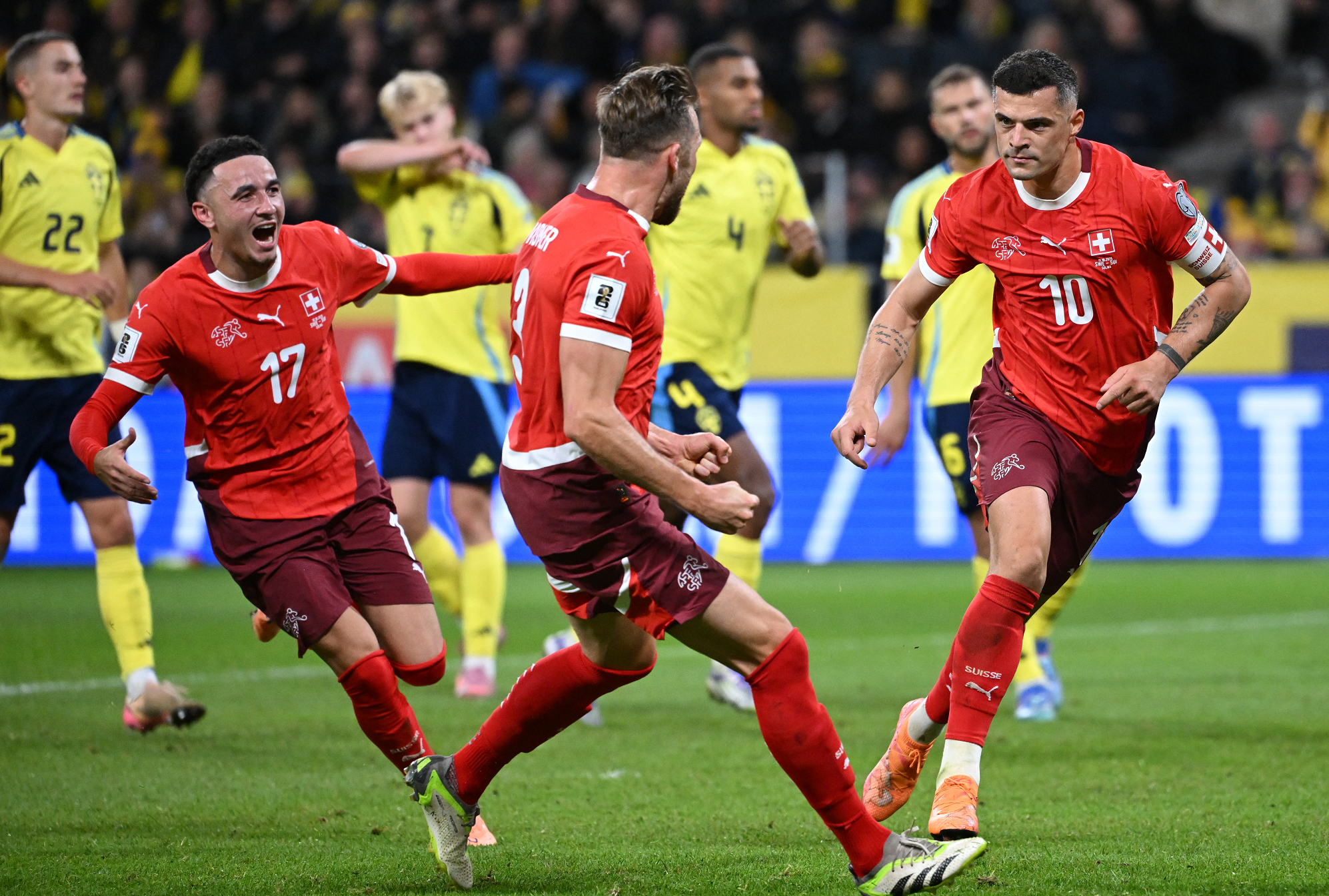 مواجهة مرتقبه بين سويسرا والسويد