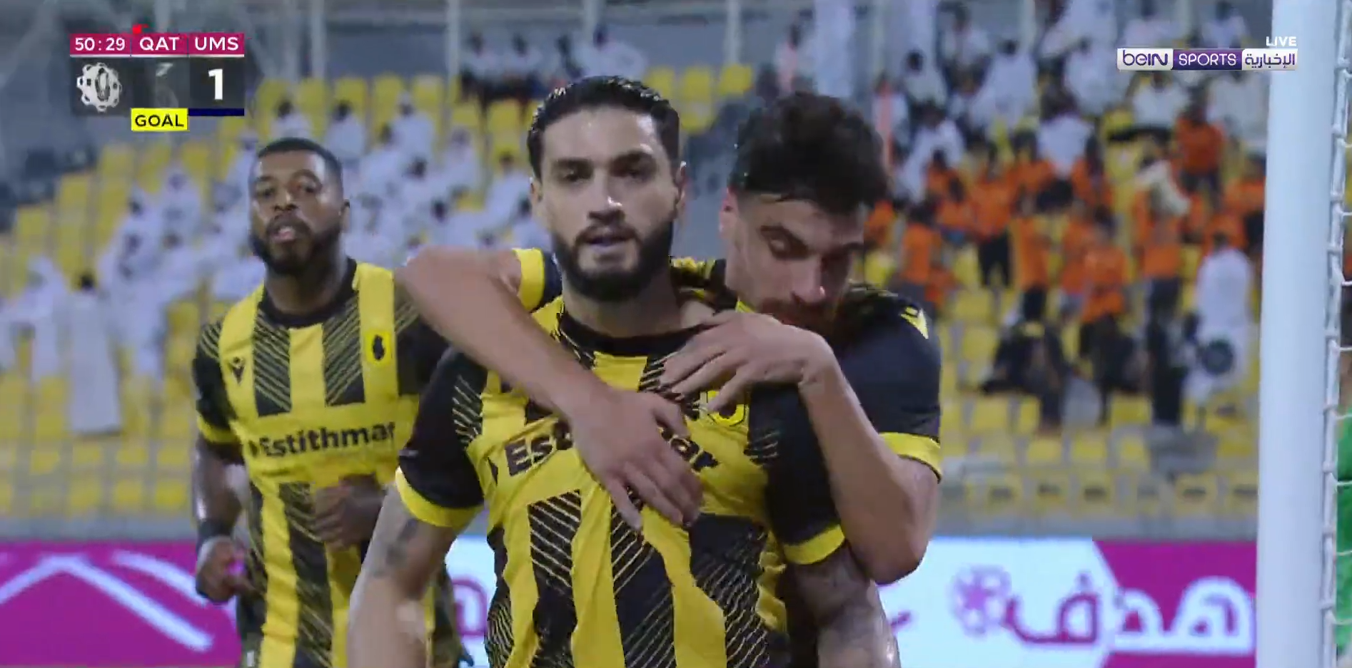 نادي قطر ينفرد بالصدارة عقب فوزه على أم صلال