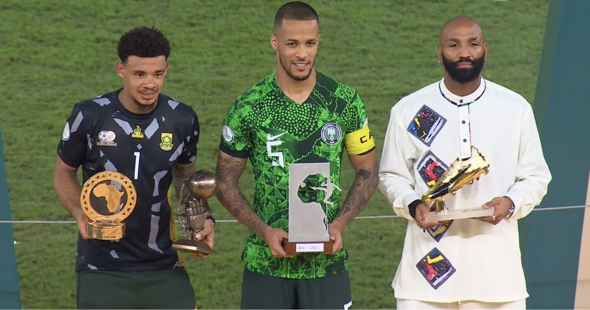 ويليام تروست إيكونغ أفضل لاعب في كأس أمم إفريقيا