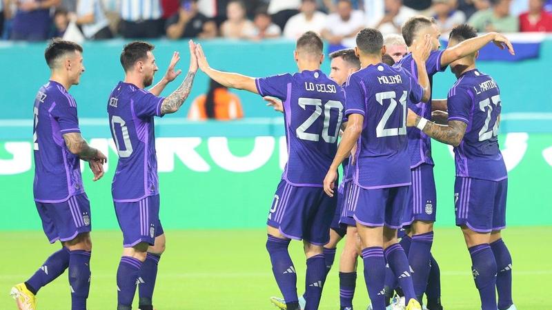 Messi puso el 2-0 de Argentina sobre Honduras