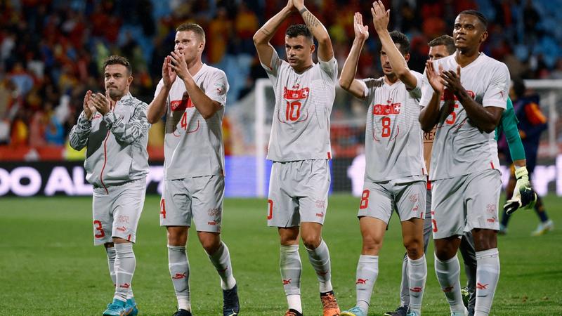 Switzerland secure Nations League upset over Spain