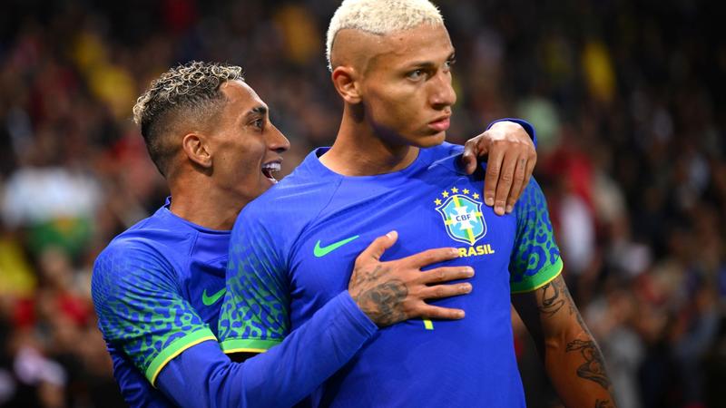 Banana thrown at Richarlison as Brazil thrash Tunisia